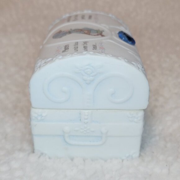 Precious Moments March Birthstone Hope Chest Box Gift Box - Picture 5 of 10